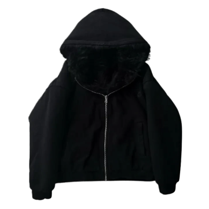 AZELIA "POLAR EGO" REVERSIBLE FUR JACKET
